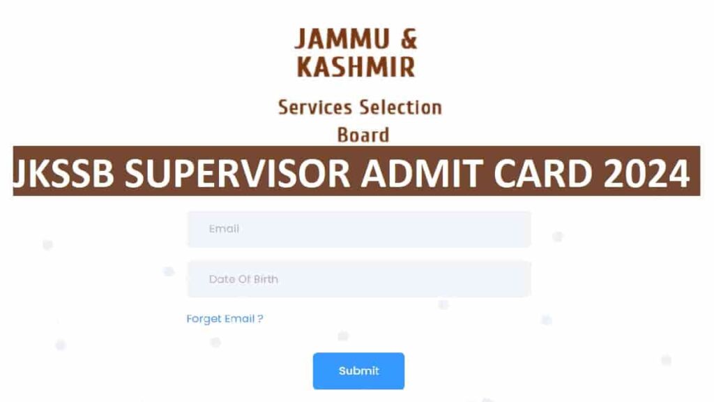 JKSSB-Supervisor-Admit-Card-2024