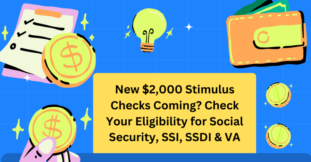 $2000 stimulus check

