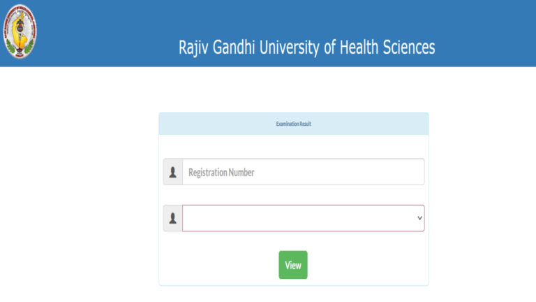 RGUHS B.Sc Nursing Result 2024 - Gnanasangama.karnataka.gov.in EMS 1st ...