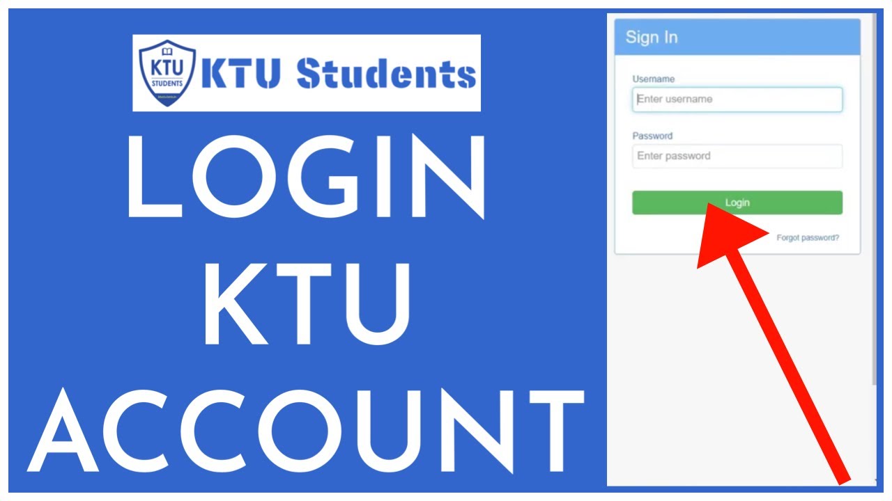 KTU Login - Student Portal Benefits And Details - EDU NEws